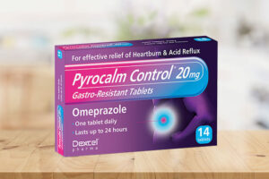 Pyrocalm Control: Over the counter omeprazole